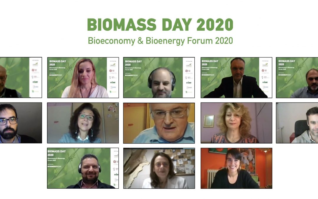 Με επιτυχία και μεγάλη συμμετοχή η BIOMASS DAY 2020 I Bioeconomy & Bioenergy Forum 2020