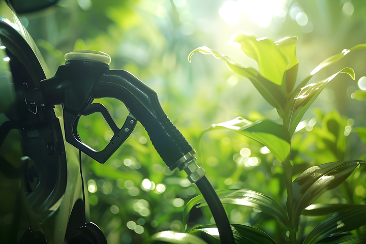 World Biofuel Day copy space background